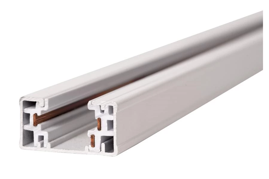 Lucide TRACK Track - 1-circuit Track lighting system - 1 meter - White (Extension) - detail 1